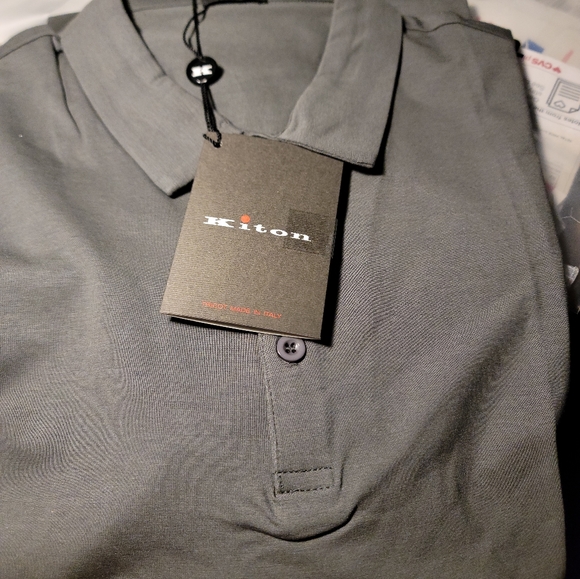 Kiton Men's Polo Shirt - Picture 2 of 4